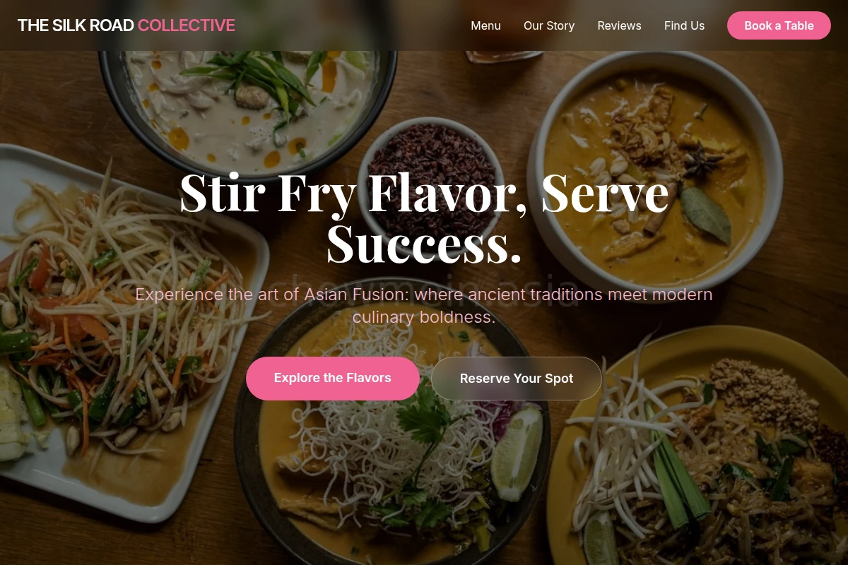 Ginger Asian Fusion Food