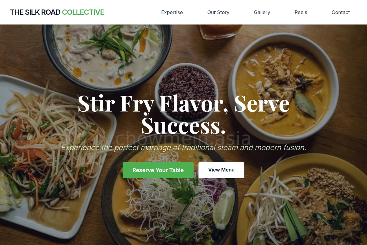 Steam Asian Fusion Food