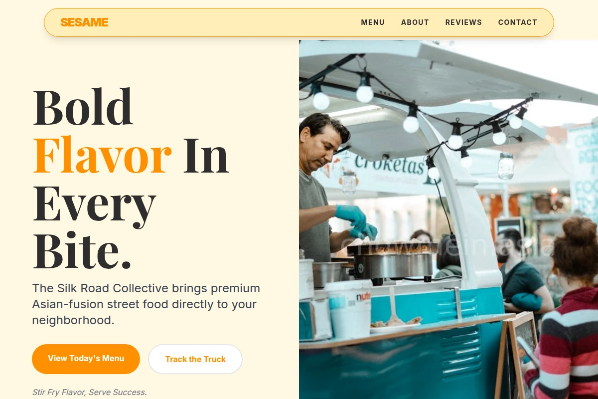 Sesame Food Truck